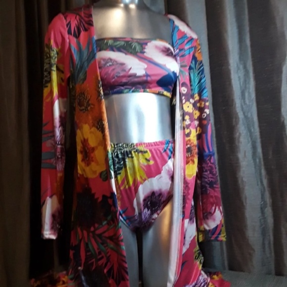 Bikini set matching kimono - Picture 3 of 3